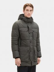 Tom Tailor Kurtka puchowa 1037359 Szary Regular Fit. Szare kurtki Tom Tailor, l, bez wzorów, z puchu, bez kaptura. Za 609.99 zł.