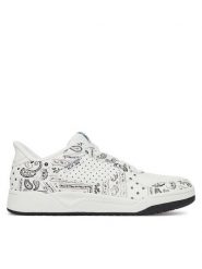 Skechers Sneakersy Koopa-Volley Dogg 251065/WBK Biały. Białe buty sportowe casual Skechers, bez wzorów, ze skóry, bez zapięcia. Za 259.99 zł.