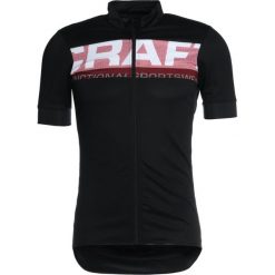 Craft REEL Tshirt z nadrukiem black/bright red. T-shirty sportowe Craft. Za 249.00 zł.