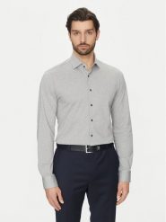 Michael Kors Koszula MD0MD91392 Szary Slim Fit. Szare koszule Michael Kors, m, bez wzorów, z bawełny, bez kołnierzyka, bez ramiączek. Za 259.99 zł.