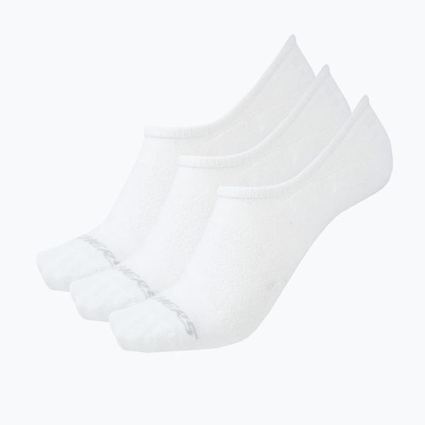 Skarpety męskie SKECHERS Non Terry No Show 3. Białe skarpety Skechers, bez wzorów, z elastanu. Za 28.99 zł.