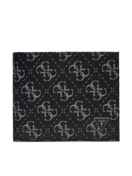 Guess Portfel Vezzola Leather Slg SMVELE LEA20 Czarny. Czarne portfele Guess, z aplikacjami, ze skóry. Za 339.99 zł.