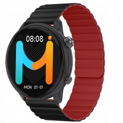 Smartwatch zegarek sportowy IMIKI TG2. Brązowe, cyfrowe zegarki IMIKI, metalowe. Za 229.00 zł.