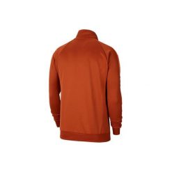 Kurtka męska nike air jordan classics warm-up tricot jacket dark russet. Brązowe kurtki do biegania Nike, m, bez wzorów, bez kaptura, do biegania. Za 329.00 zł.