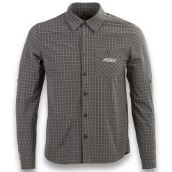 Koszula Ande Arizona M/L Dorośli. Szare koszule Ande, l, bez wzorów, z elastanu, bez kołnierzyka, bez ramiączek. Za 313.99 zł.