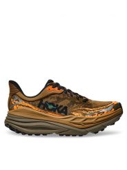 Hoka Buty do biegania Stinson 7 1141530 Brązowy. Brązowe buty do biegania HOKA, bez wzorów, z materiału, bez zapięcia, do biegania. Za 699.99 zł.