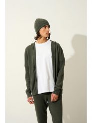 AUTHENTIC CASHMERE Kaszmirowy kardigan "Neurre" w kolorze khaki rozmiar: L. Brązowe swetry rozpinane AUTHENTIC CASHMERE, l, bez wzorów, z kaszmiru, bez kołnierzyka, bez ramiączek. Za 415.31 zł.