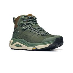 Męskie buty trekkingowe Hoka M KAHA 3 GTX 1162530-NFB. Zielone buty turystyczne HOKA, bez wzorów, z gumy, bez zapięcia, trekkingowe. Za 889.00 zł.