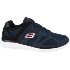 Buty treningowe męskie, Skechers Verse Flash Point. Niebieskie buty treningowe Skechers, bez wzorów. Za 249.99 zł.