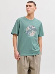 Jack & Jones Koszulka "Honolulu" w kolorze turkusowym rozmiar: XXL. Niebieskie bezrękawniki Jack & Jones, xxl, bez wzorów, z bawełny, bez kołnierzyka, bez ramiączek. Za 48.50 zł.