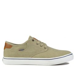 Buty trampki sportowe Wrangler CALYPSO DERBY C MEN LOW. Brązowe trampki Wrangler, m, bez wzorów, bez zapięcia. Za 189.00 zł.