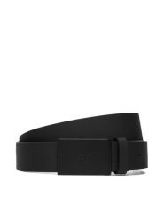 BOSS Pasek Tion-Gum 50537068 Czarny. Czarne paski Boss, bez wzorów, ze skóry. Za 399.99 zł.