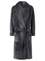 Ellos Home Szlafrok "Philip" w kolorze granatowym rozmiar: XL. Niebieskie szlafroki Ellos Home, xl, bez wzorów, bez ramiączek, bez kaptura. Za 165.99 zł.