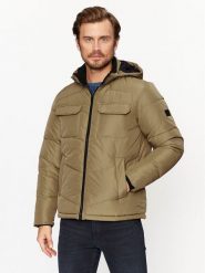 Jack&Jones Kurtka zimowa 12236044 Brązowy Regular Fit. Brązowe kurtki Jack&Jones, na zimę, m, bez wzorów, z syntetyku, bez kaptura. Za 179.99 zł.