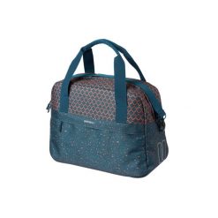 Torba na bagażnik rowerowy „Flair”, niebieska. Niebieskie torby na ramię BASIL, bez wzorów, na ramię, bez dodatków. Za 323.95 zł.