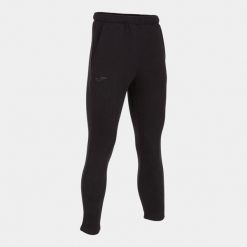 Spodnie sportowe męskie Montana Pants. Czarne spodnie treningowe długie Joma, m, bez wzorów, z bawełny. Za 109.99 zł.