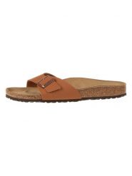 Birkenstock Klapki "Madrid" w kolorze jasnobrązowym rozmiar: 44. Brązowe klapki Birkenstock. Za 183.15 zł.