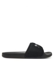 Guess Klapki FMJTOM FAB19 Czarny. Czarne klapki Guess, ze skóry. Za 185.50 zł.