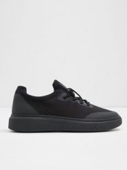 Aldo Sneakersy w kolorze czarnym rozmiar: 43. Czarne buty sportowe casual Aldo, bez wzorów, bez zapięcia. Za 217.99 zł.