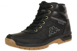 Buty męskie sportowe KAPPA BRIGHT MID LIGHT 242075 1111. Czarne buty turystyczne Kappa, na jesień, bez wzorów, z gumy, za kostkę, bez zapięcia, trekkingowe. Za 263.75 zł.