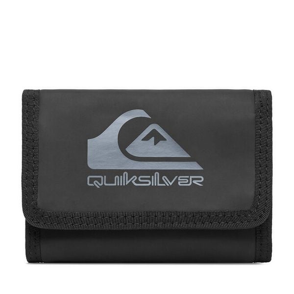 Portfel Quiksilver. Czarne portfele Quiksilver, bez wzorów. Za 49.99 zł.