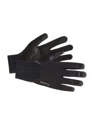 Craft Rękawiczki kolarskie "Adv Subz All Weather" w kolorze czarnym rozmiar: L. Czarne rękawiczki Craft, bez wzorów, z polaru. Za 86.95 zł.