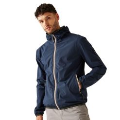 Męska Kurtka Wodoodporna Rehan. Szare kurtki Regatta, m, bez wzorów, z materiału, z kapturem. Za 176.99 zł.