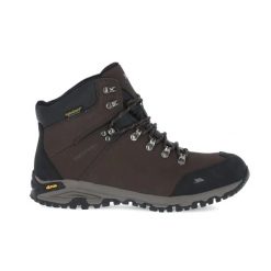 Buty trekkingowe Trespass Gerrard. Brązowe buty turystyczne Trespass, na zimę, bez wzorów, ze skóry, bez zapięcia, trekkingowe. Za 603.99 zł.
