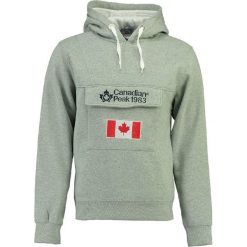 Bluza "Gadreak" w kolorze szarym. Bluzy z kapturem marki Canadian Peak, m, z haftami, z kapturem. W wyprzedaży za 165.95 zł.