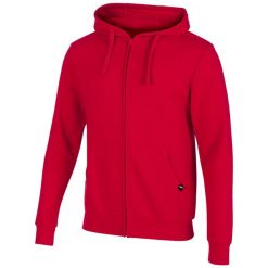 Bluza sportowa męska Joma Jungle Hoodie. Czerwone bluzy z kapturem Joma, m, bez wzorów, z kapturem. Za 89.99 zł.