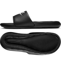 Klapki Nike Victori One CN9675 002 czarne. Czarne klapki z materiału. Za 231.96 zł.