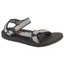 Sandały Teva Original Universal Sandals 1004006-APB czarne. Czarne sandały z materiału, bez zapięcia. Za 391.03 zł.