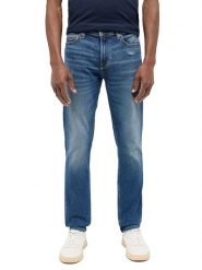 Mustang Dżinsy "Vegas" - Slim fit - w kolorze niebieskim rozmiar: W34/L32. Niebieskie jeansy Mustang, l. Za 172.49 zł.