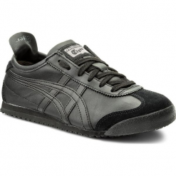 Sneakersy ASICS - ONITSUKA TIGER Mexico 66 D4J2L Black/Black 9090. Czarne buty sportowe casual marki ASICS, z materiału. W wyprzedaży za 259.00 zł.