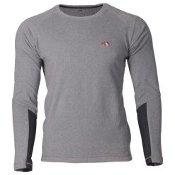 Bluza Taimen Sharga - Szara. Szare bluzy TAIMEN, bez wzorów, bez kaptura. Za 149.00 zł.