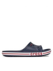 Crocs Klapki BAYABAND SLIDE 205392-4CC Granatowy. Niebieskie klapki Crocs, z tworzywa sztucznego. Za 149.99 zł.