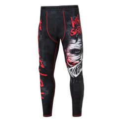 Legginsy sportowe męskie EXTREME HOBBY WHY SO SERIOUS. Czarne bielizna termoaktywna EXTREME HOBBY, m, bez wzorów, z elastanu. Za 229.00 zł.