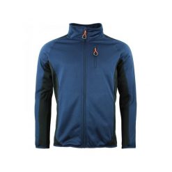 Kurtka polarshell Peak Mountain. Czarne kurtki Peak Mountain, bez wzorów, bez kaptura. W wyprzedaży za 217.00 zł.