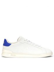 Polo Ralph Lauren Sneakersy Heritage Court 809955691001 Biały. Białe buty sportowe casual Polo Ralph Lauren, bez wzorów, ze skóry, bez zapięcia. Za 549.99 zł.