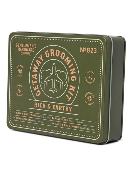 Gentlemen's Hardware 4-częściowy zestaw w kolorze oliwkowym do pielęgnacji ciała - 4x 60 ml rozmiar: onesize. Kremy i balsamy Gentlemens Hardware. Za 60.99 zł.