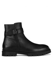 MEXX Trzewiki ZIBI-22A MI08 Czarny. Czarne botki sznurowane Mexx, bez wzorów, ze skóry, bez obcasa, bez zapięcia. Za 265.99 zł.