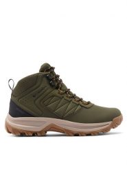 Columbia Trekkingi Transverse 2067401 Zielony. Zielone botki sznurowane Columbia, bez wzorów, z materiału, bez obcasa, bez zapięcia. Za 399.99 zł.