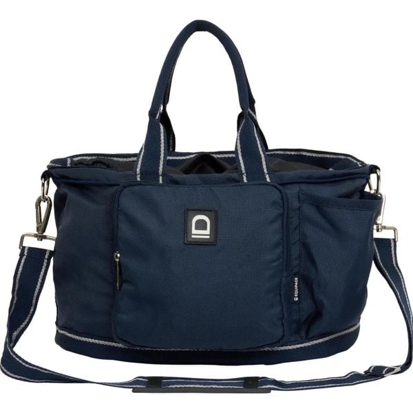 Torba do groomingu Equipage Darcy. Niebieskie torby na ramię EQUIPAGE, z aplikacjami, z gumy, na ramię, duże, bez dodatków. Za 172.00 zł.