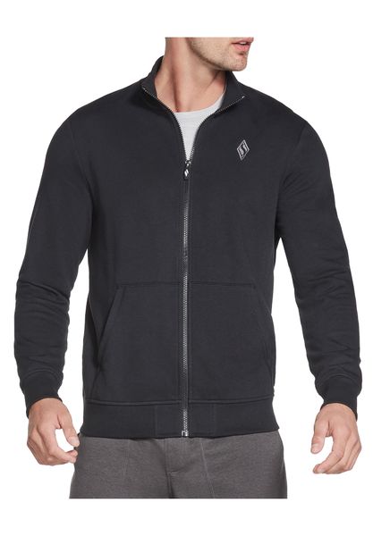 Kurtka męskie Skechers GO WALK Everywhere Jacket. Czarne kurtki Skechers, na zimę, m, bez wzorów, z bawełny, bez kaptura. Za 290.00 zł.