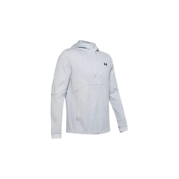 Bluza z kapturem Under Armour DOUBLE KNIT FULL ZIP. Szare bluzy z kapturem Under Armour, s, bez wzorów, z bawełny, z kapturem. Za 328.75 zł.