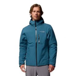 Kurtka Columbia Explorer's Edge™ Ii Kurtka Ocieplana Dorośli. Niebieskie kurtki Columbia, s, bez wzorów, z materiału, z kapturem. Za 883.99 zł.