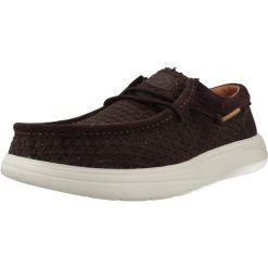 Buty HEY DUDE WALLY COMF WOVEN Brązowy. Brązowe buty turystyczne Hey dude, bez wzorów, z tkaniny, bez zapięcia, trekkingowe. Za 293.99 zł.