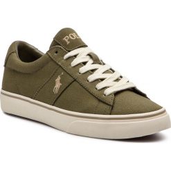 Tenisówki POLO RALPH LAUREN - Sayer 816743520004 Fld Sag. Czarne trampki marki Polo Ralph Lauren, z materiału. Za 349.00 zł.