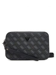Guess Saszetka PMMILO P5245 Czarny. Czarne saszetki i nerki Guess, z aplikacjami, ze skóry. Za 259.99 zł.