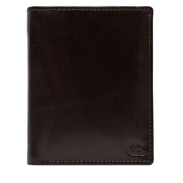 Portfel GINO ROSSI. Brązowe portfele Gino Rossi, bez wzorów. Za 119.99 zł.